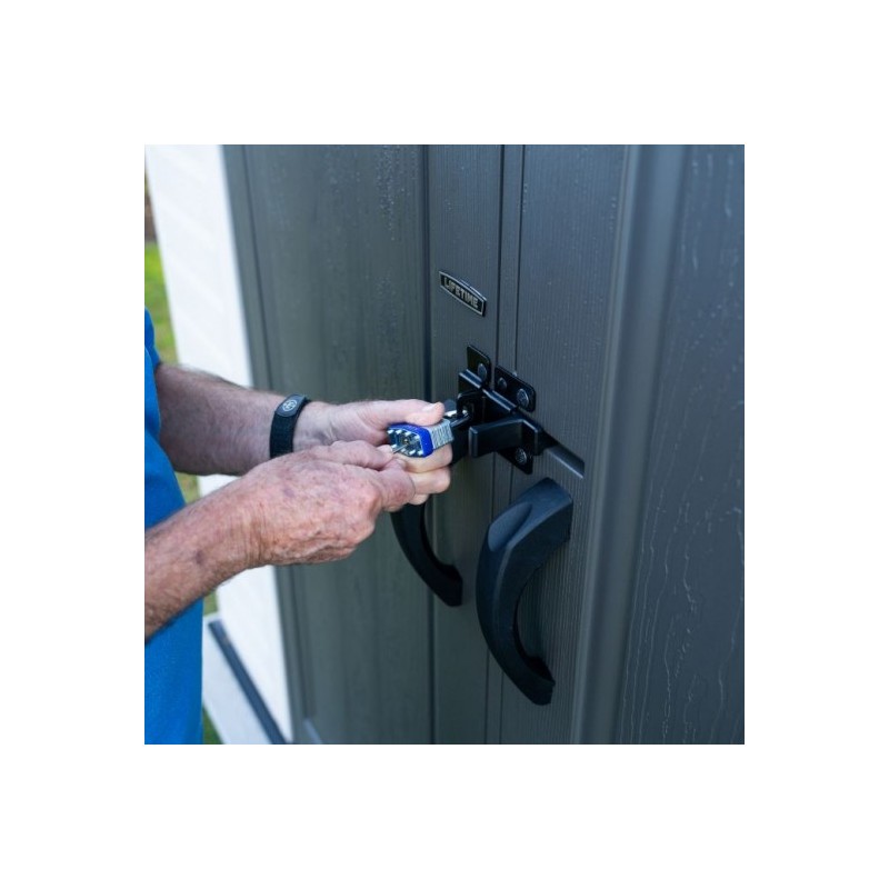 Lifetime 8x12.5 Plastic Shed Kit w/ Floor (60395)