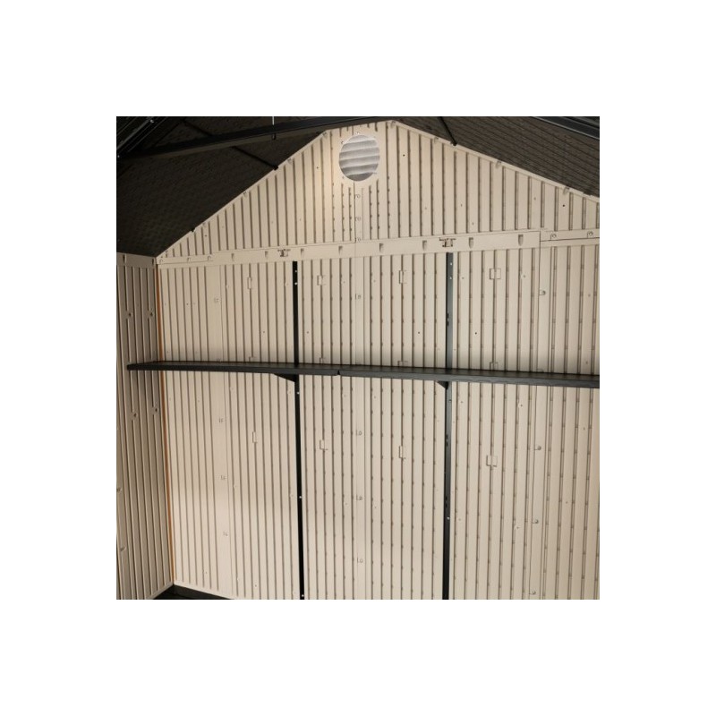 Lifetime 8x12.5 Plastic Shed Kit w/ Floor (60395)