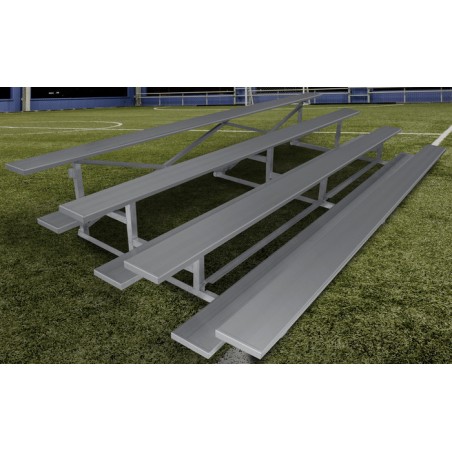 Gared 4-Row Low Rise Fixed Spectator Bleacher (GSNB0408LR)