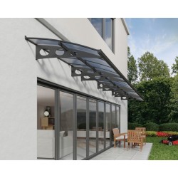 Palram - Canopia Herald 8920 29' x 5' Awning - Gray/Mist (HG9593)