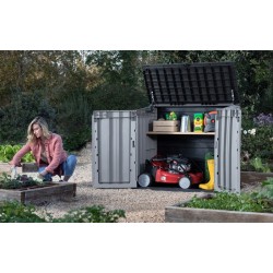 Keter Store-It-Out Prime Storage Shed - Graphite (252140)