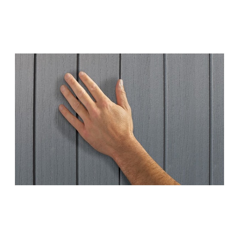 Keter Darwin 6x6 Storage Shed - Graphite (253305)