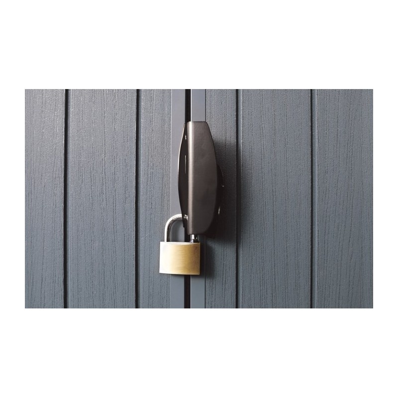 Keter Darwin 6x6 Storage Shed - Graphite (253305)