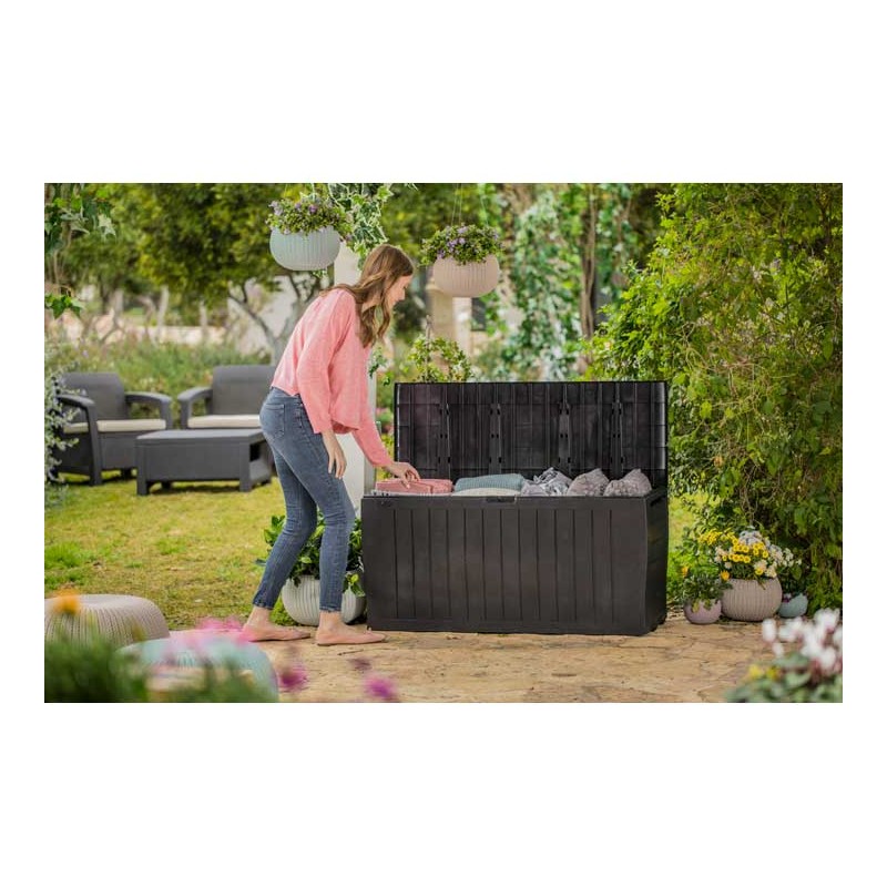 Keter Marvel 71 Gallon Deck Box - Brown (230623)