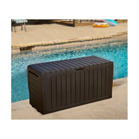 Keter Marvel 71 Gallon Deck Box - Brown (230623)