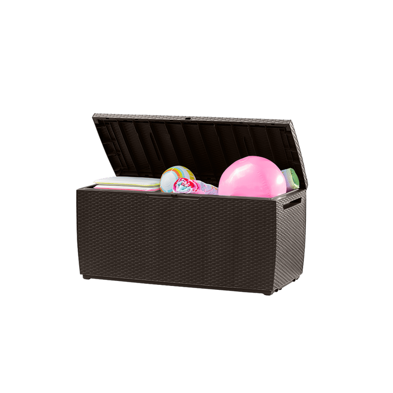 Keter Capri 80 Gallon Deck Box - Brown (231318) Keter Capri 80 Gallon Deck Box - Brown (231318)