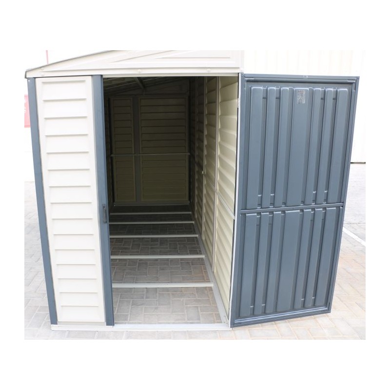 Duramax 4x10 Sidemate Plus Vinyl Shed w/ Foundation (36725)