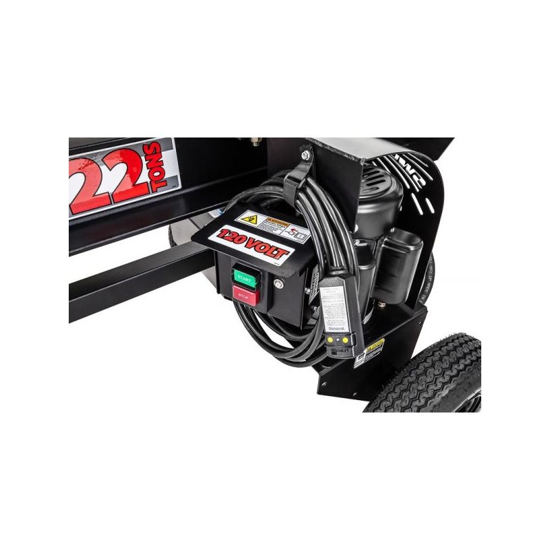 Swisher 22 Ton Timber Brute Eco Split 120 Volt Electric Full Frame Log Splitter (LS22E)