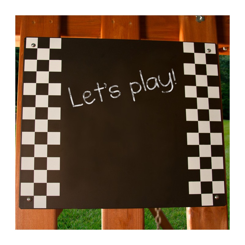 Gorilla Great Skye I Cedar Wood Swing w/ Deluxe Green Vinyl Canopy (01-0030-AP-1)