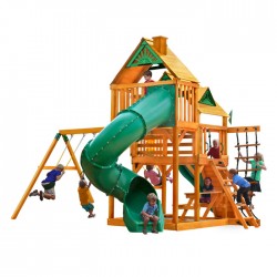 Gorilla Great Skye I Cedar Wood Swing w/ Standard Wood Roof (01-0030-AP)