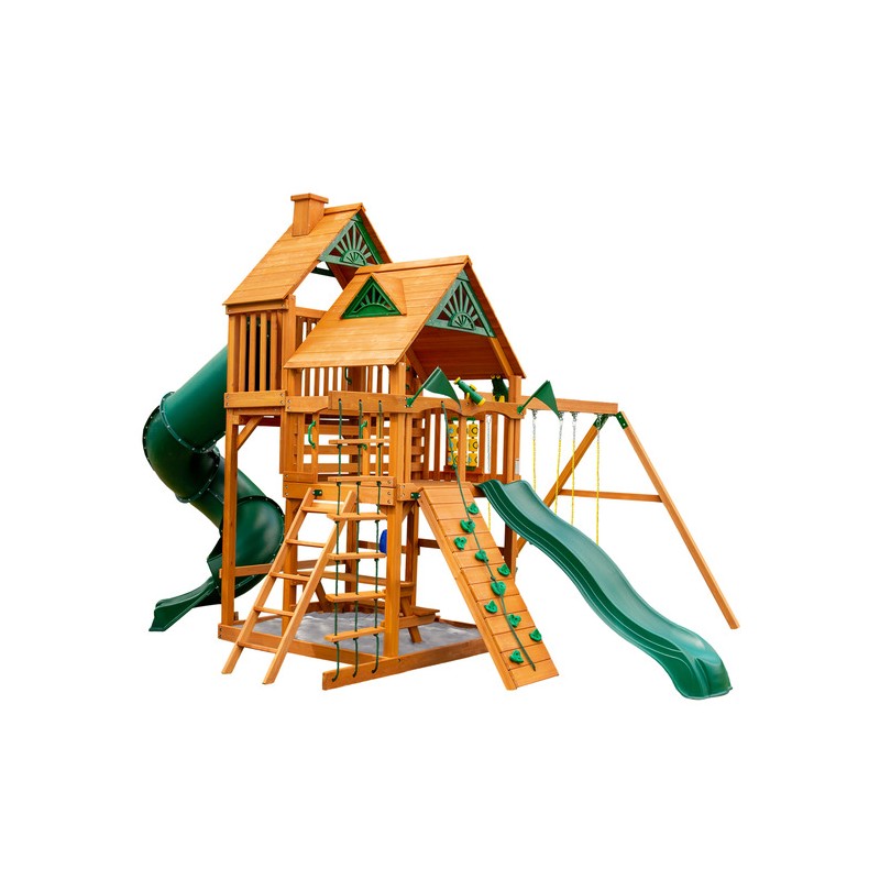 Gorilla Great Skye I Cedar Wood Swing w/ Standard Wood Roof (01-0030-AP)