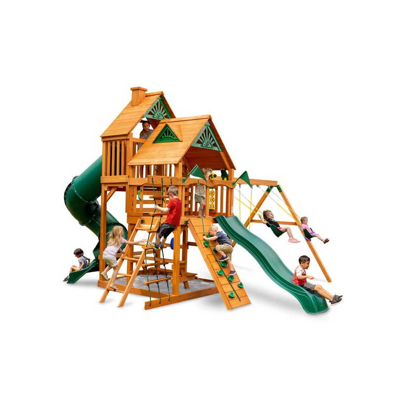 Gorilla Great Skye I Cedar Wood Swing w/ Standard Wood Roof (01-0030-AP)