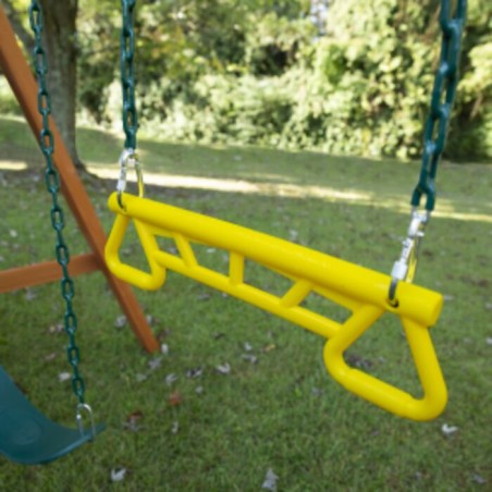 Ring/Trap Combo Swing
- Perfect swing for the acrobat in your family