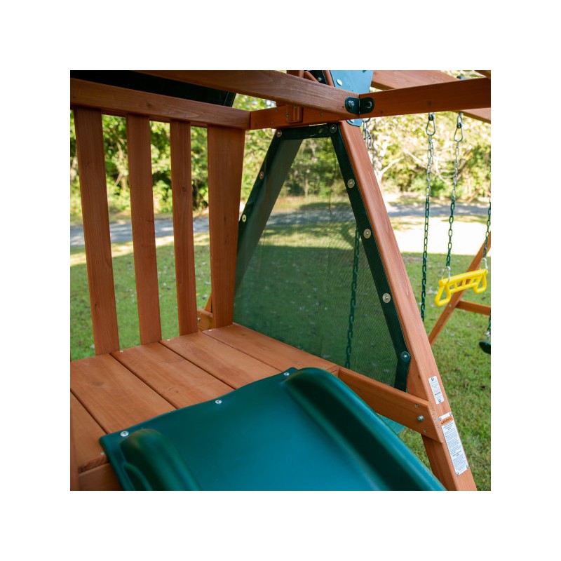 Gorilla Basic Free Standing Swingset with Slide 01-1105