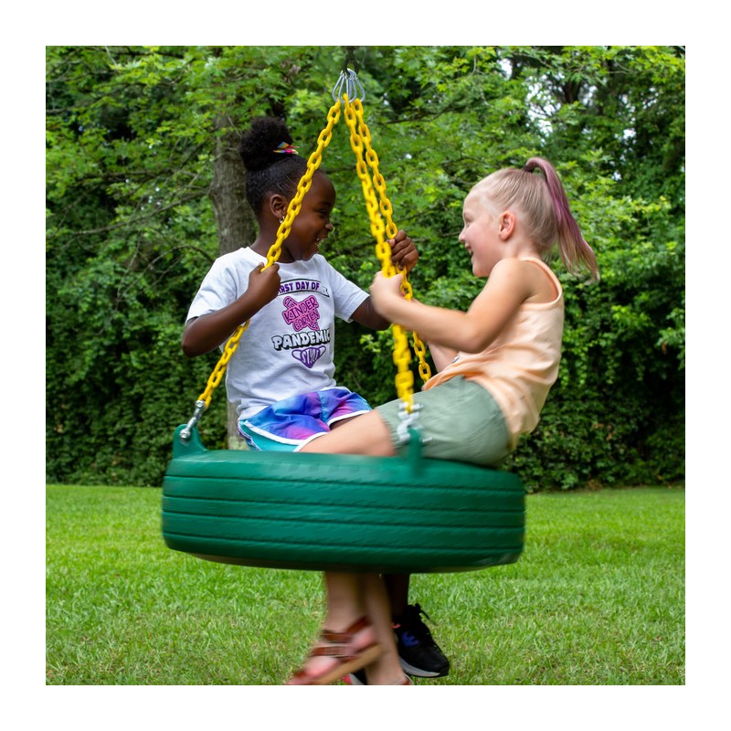 Gorilla Pioneer Peak Cedar Wood Swing Set  Deluxe Green(01-0006-AP-1)