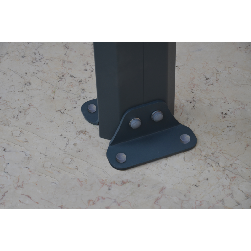 Palram - Canopia 12x12 Palermo Gazebo 3600 - Gray / Bronze (HG9152)