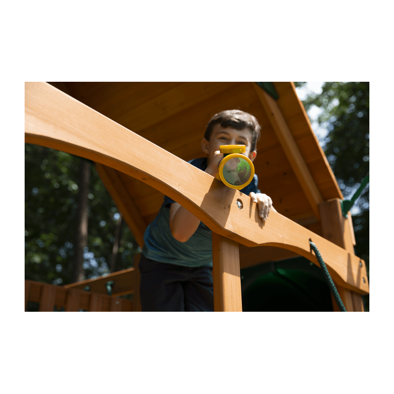 Gorilla Mountaineer Cedar Wood Swing Set Kit Standard Wood(01-0005-AP)