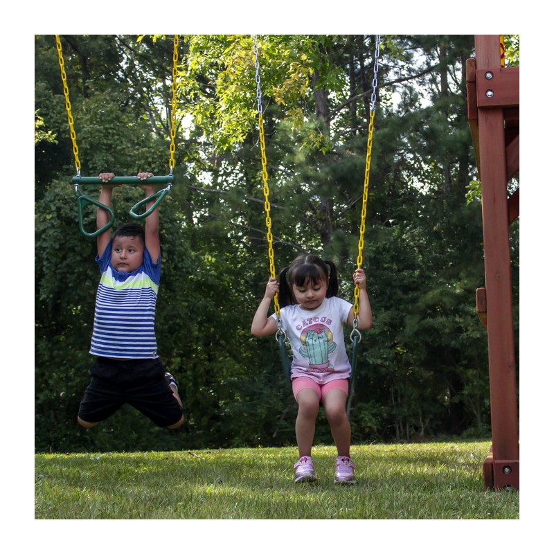 Chateau  w/ Amber Posts and Standard Wood Roof (01-0003-AP)