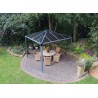 Palram 10x10 Palermo Gazebo 3000 - Gray / Bronze (HG9150) Palram 10x10 Palermo Gazebo 3000 - Gray / Bronze (HG9150)