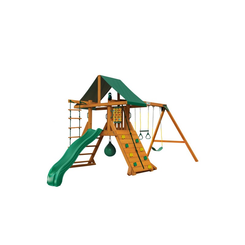 Gorilla High Point II Swing Set (model 01-1059-AP)