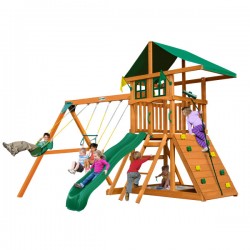 Gorilla Outing III w/ Deluxe Green Vinyl Canopy and Treehouse (01-0060)