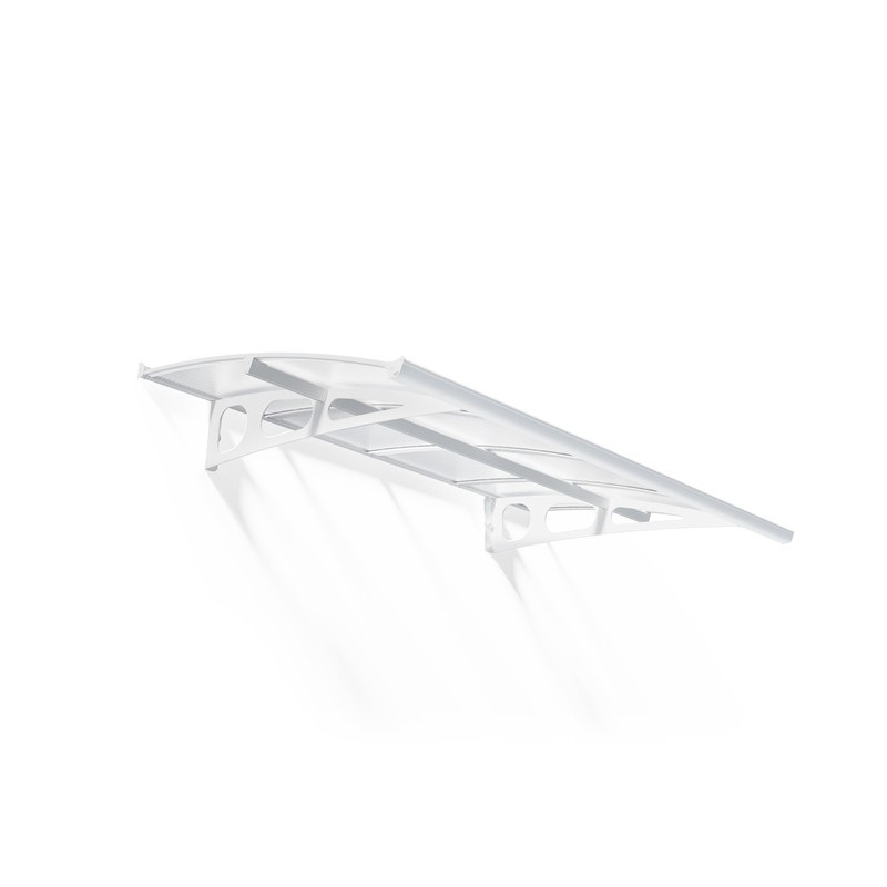 Palram - Canopia 7' x 5' Bordeaux 2230 Awning - White/Mist - (HG9561)