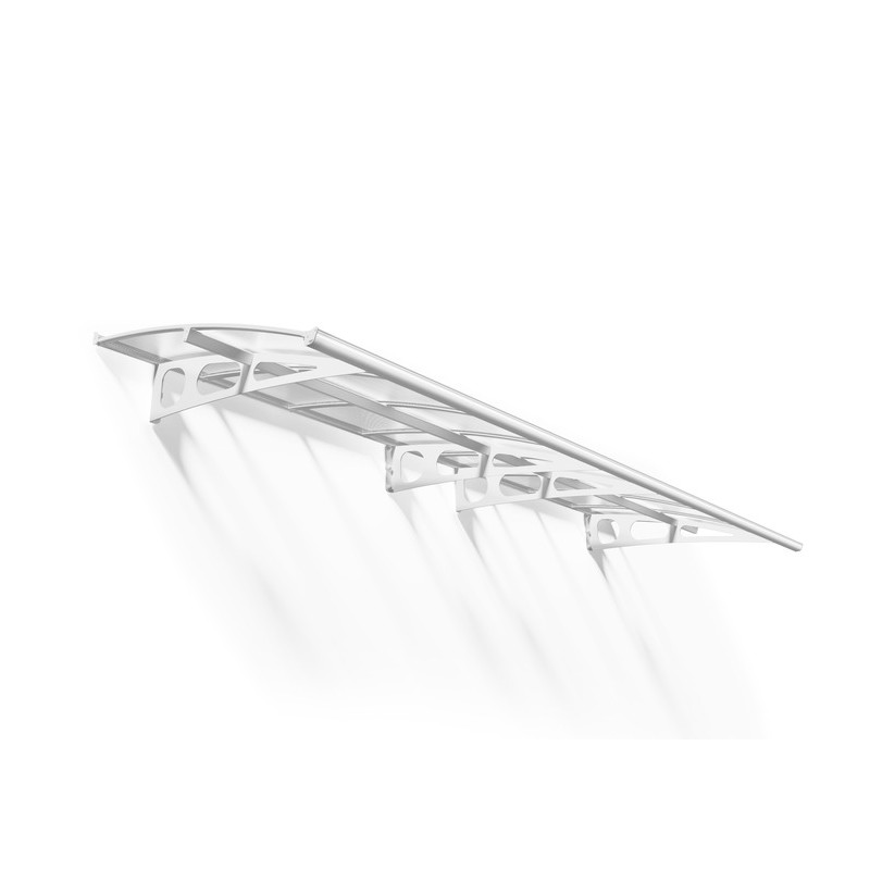 Palram - Canopia 15' x 5' Bordeaux 4460 Awning - White/Mist - (HG9562)