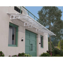 Palram - Canopia 22' x 5' Bordeaux 6690 Awning - White/Mist - (HG9563)