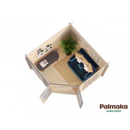 Palmako Melanie 9x9 Enclosed Pavilion Kit (PA28-3030)