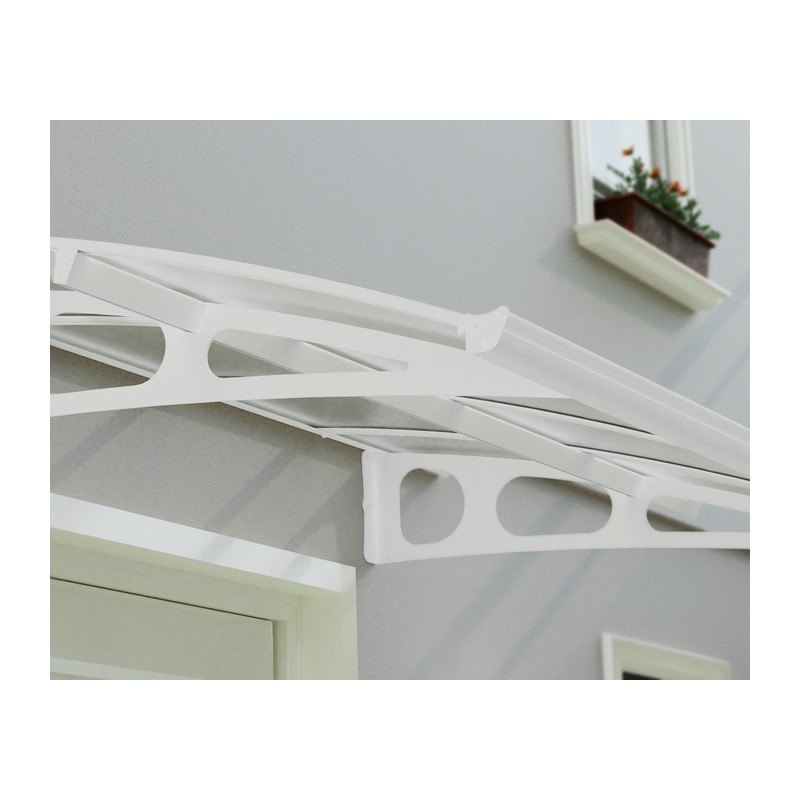 Palram - Canopia 29' x 5' Bordeaux 8920 Awning - White/Mist - (HG9564)