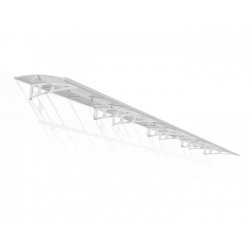 Palram - Canopia 29' x 5' Bordeaux 8920 Awning - White/Mist - (HG9564)