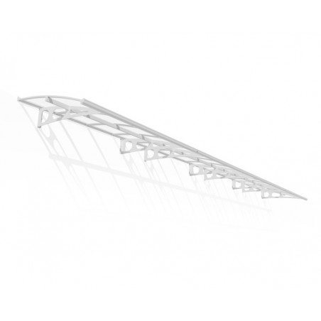 Palram - Canopia 29' x 4' Bordeaux 6690 Awning - White/Clear (HG9599)