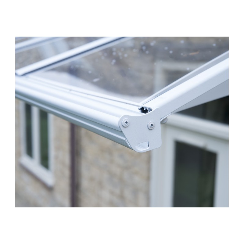 Palram - Canopia 29' x 4' Bordeaux 6690 Awning - White/Clear (HG9599)