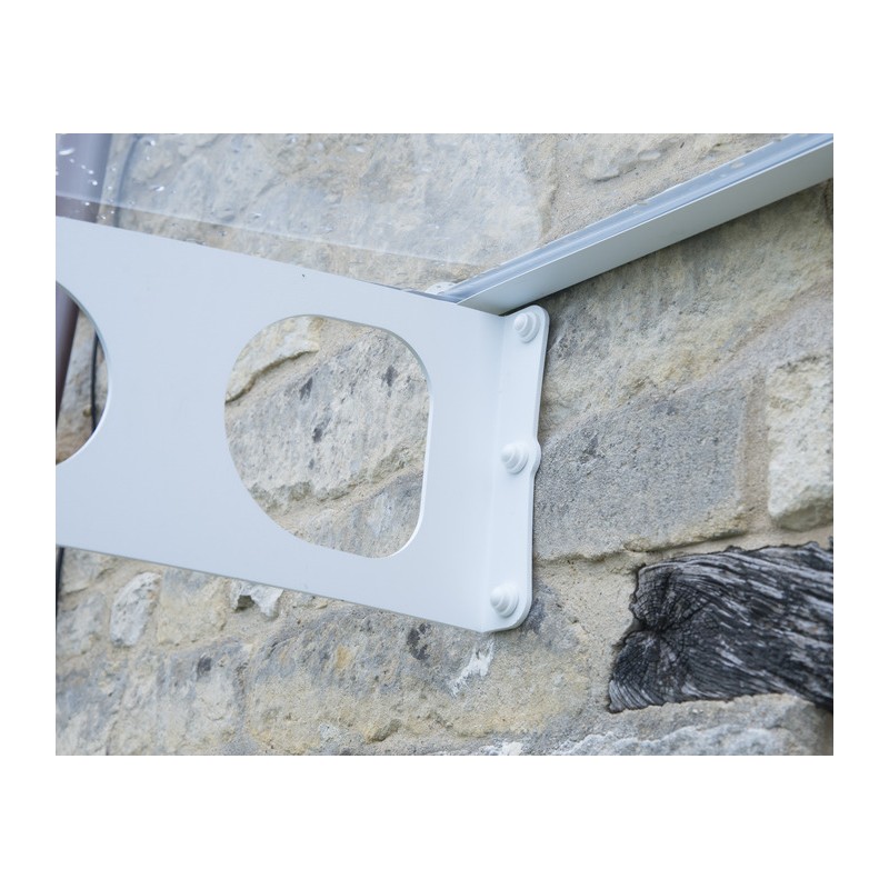 Palram - Canopia 29' x 4' Bordeaux 6690 Awning - White/Clear (HG9599)