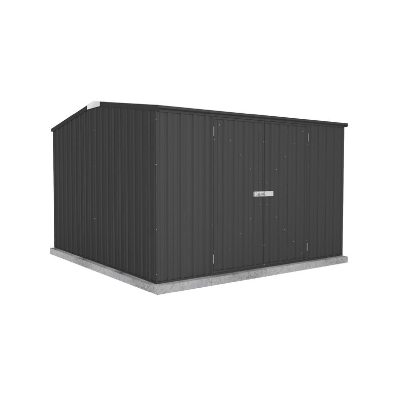 Absco Premier 10' x 10' Metal Storage Shed Kit - Monument (AB1005)