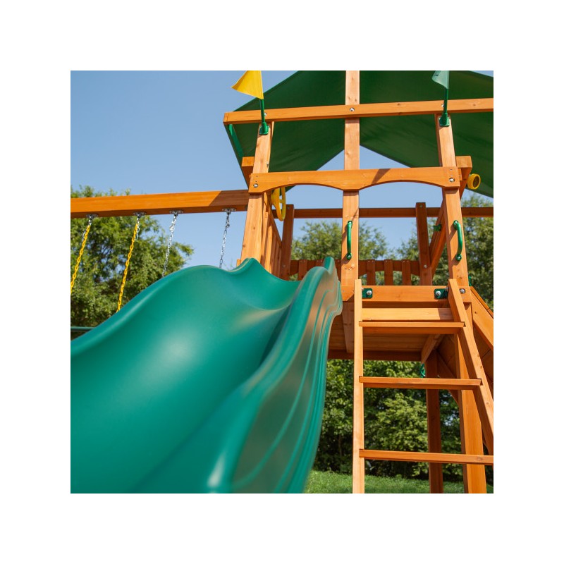 Gorilla Outing w/ Trapeze Arm w/ Deluxe Green Vinyl Canopy (01-1064)