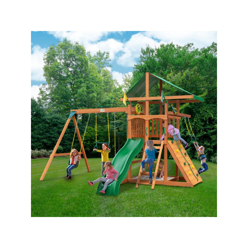 Gorilla Outing w/ Trapeze Arm w/ Deluxe Green Vinyl Canopy (01-1064)