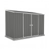 Absco 10' x 5' Double Door Space Saver Metal Garden Shed - Woodland Gray (AB1111) Absco 10' x 5' Double Door Space Saver Metal Garden Shed - Woodland Gray (AB1111)