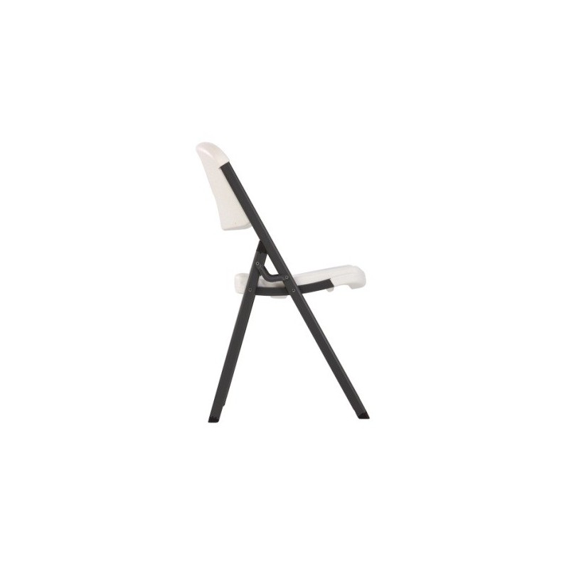 Lifetime Commercial Contoured Folding Chair Single Pack - White (22804)