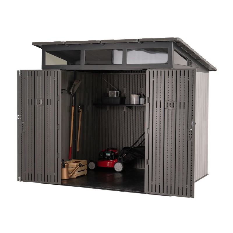 Lifetime 8.3 x 8.3 Outdoor Storage Shed Kit (60336)