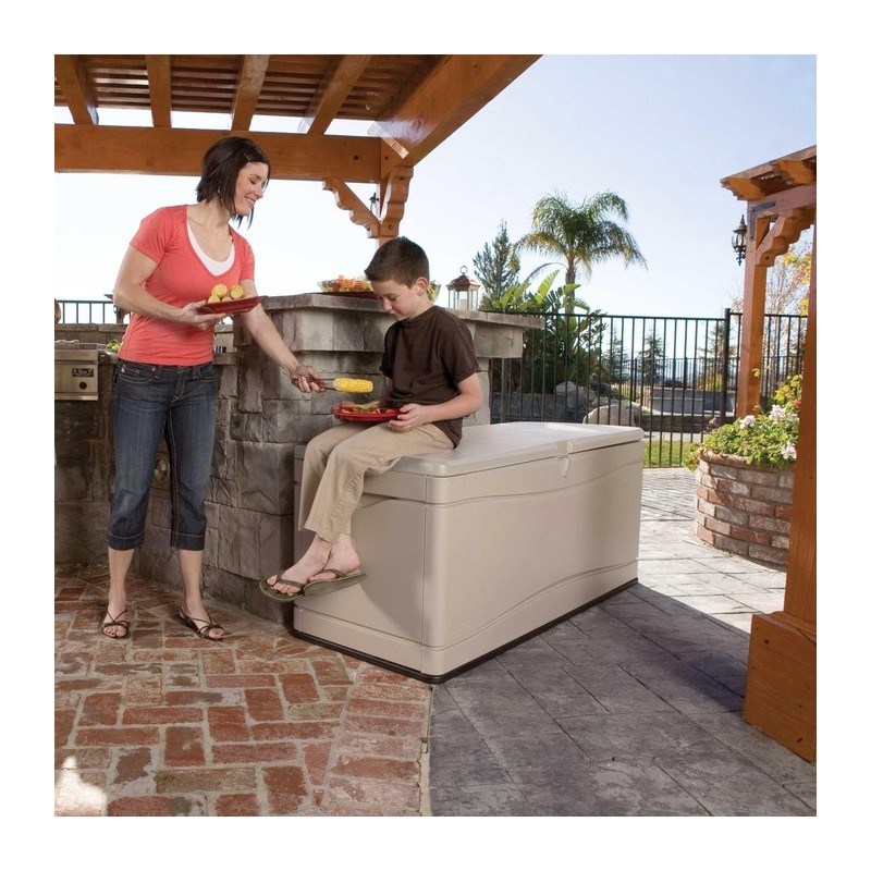 Lifetime 130 Gallon Plastic Deck Box (60040)