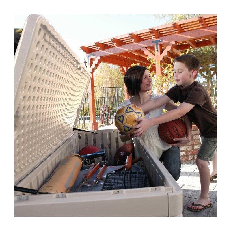 Lifetime 130 Gallon Plastic Deck Box (60040)