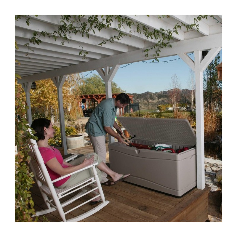 Lifetime 130 Gallon Plastic Deck Box (60040)