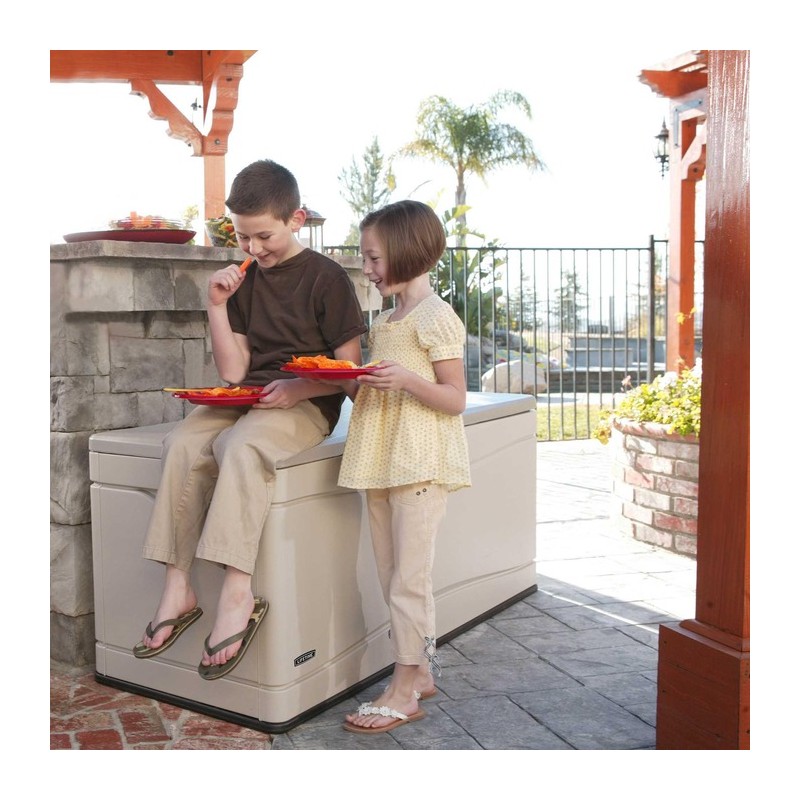 Lifetime 130 Gallon Plastic Deck Box (60040)