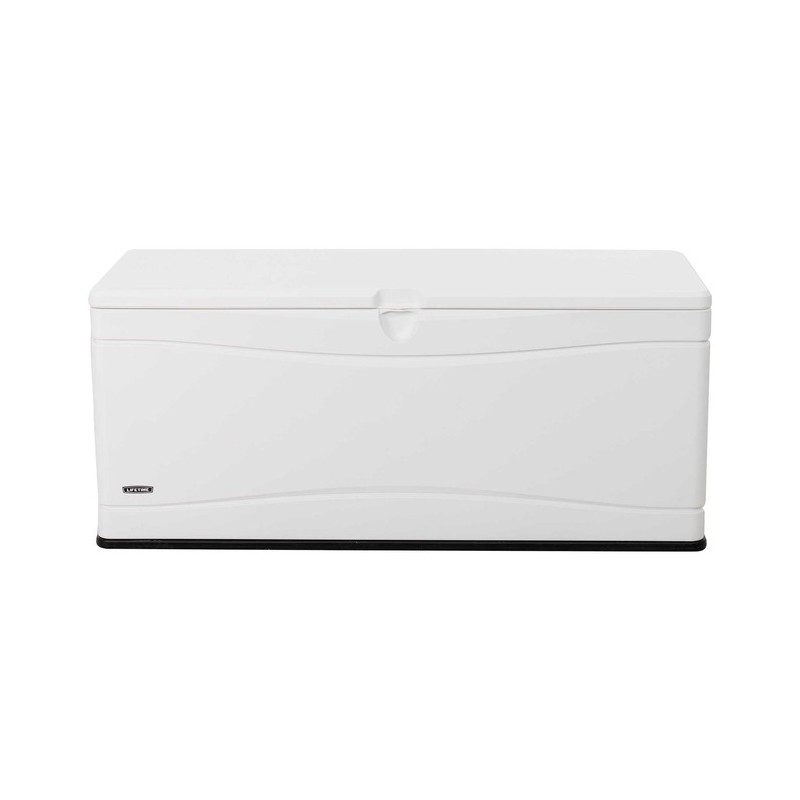 Lifetime 130 Gallon Marine Plastic Deck Box - Arctic White (60348)