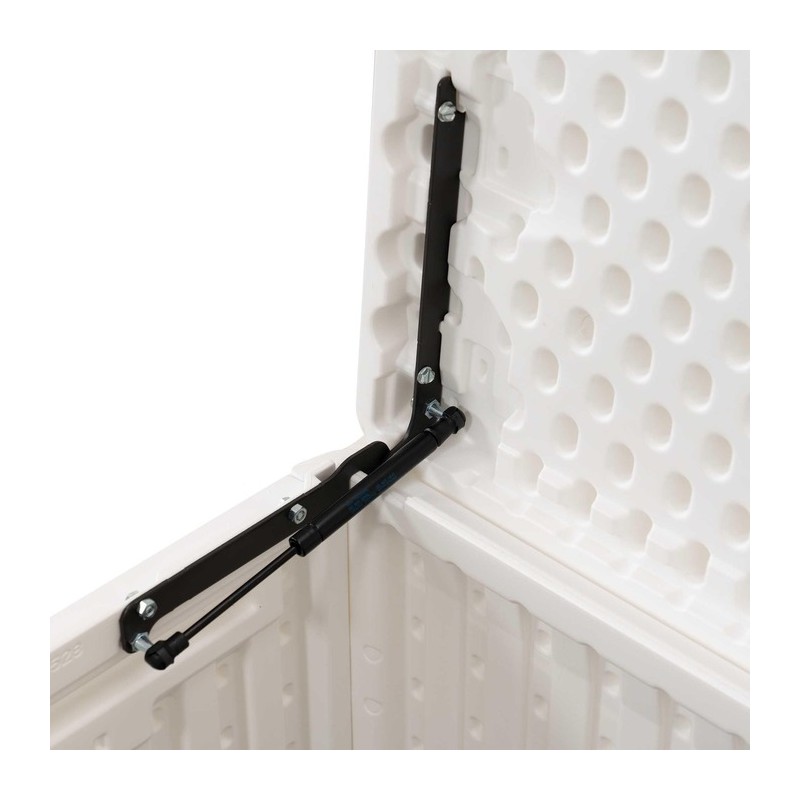 Lifetime 130 Gallon Marine Plastic Deck Box - Arctic White (60348)