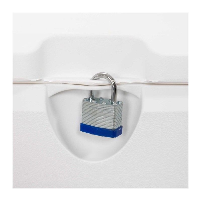 Lifetime 130 Gallon Marine Plastic Deck Box - Arctic White (60348)