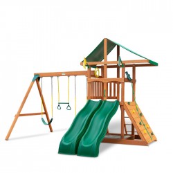 Gorilla Outing w/ Double Slides w/ Deluxe Green Vinyl Canopy (01-1070)