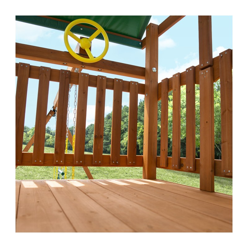 Gorilla Outing w/ Double Slides w/ Deluxe Green Vinyl Canopy (01-1070)