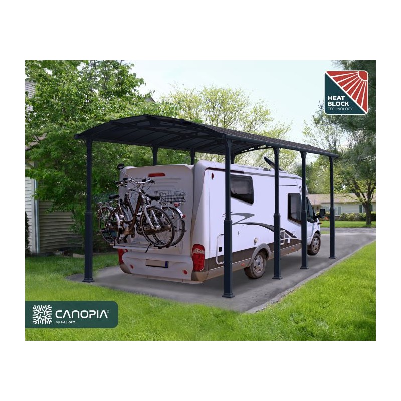 Palram - Canopia Arcadia Alpine 12x35 Carport Kit (HG9128)